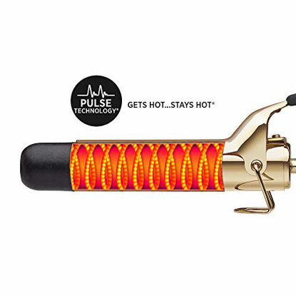 Picture of Hot Tools Professional 24K Gold Curling Iron/Wand, 1-1/4 inch