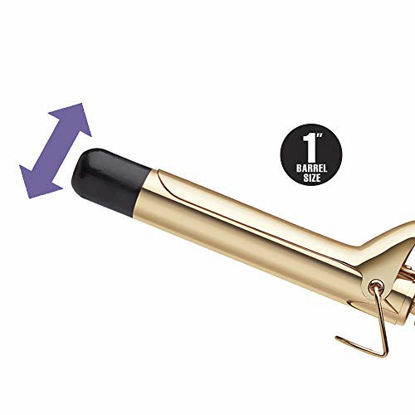 Picture of Hot Tools Professional 24K Gold Curling Iron/Wand, 1 inch