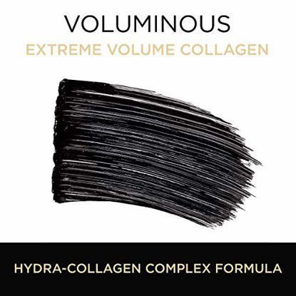 Picture of L'Oreal Paris Voluminous Extra-Volume Collagen Waterproof Mascara, Blackest Black, 0.34 Ounces
