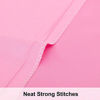 Picture of NTBAY 2 Pack Satin Standard Pillowcases for Hair and Skin, Luxurious and Silky Pillow Cases with Envelope Closure, 20 x 26 Inches, Pink