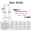 Picture of icyzone Workout Tank Tops for Women - Running Muscle Tank Sport Exercise Gym Yoga Tops Athletic Shirts(Pack of 3)(M,Black/Beige/Pale Blush)