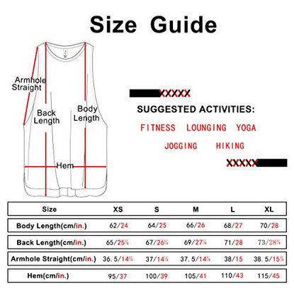Picture of icyzone Workout Tank Tops for Women - Running Muscle Tank Sport Exercise Gym Yoga Tops Athletic Shirts(Pack of 3)(M,Black/Beige/Pale Blush)