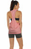Picture of icyzone Workout Tank Tops for Women - Running Muscle Tank Sport Exercise Gym Yoga Tops Athletic Shirts(Pack of 3)(M,Black/Beige/Pale Blush)