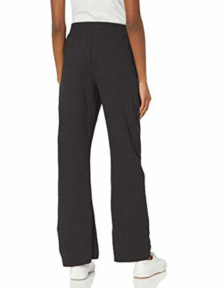 Picture of Hanes Women's Petite-Length Middle Rise Sweatpants - Large - Ebony