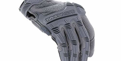 Picture of Mechanix Wear: M-Pact Wolf Grey Tactical Work Gloves (Small, Grey)