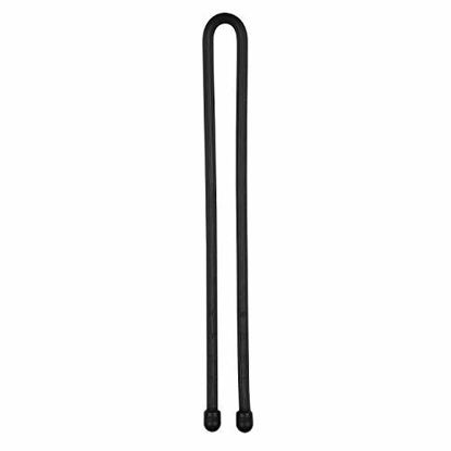 Picture of Nite Ize GT12-2PK-01 Original Gear, Reusable Rubber Twist Tie, 12" - 2-Pack, Black