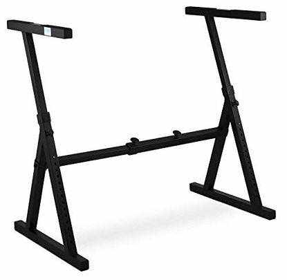Picture of Knox Gear Heavy Duty Z-Style Adjustable Keyboard Piano Stand