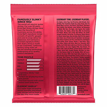 Picture of Ernie Ball Burly Slinky Nickelwound Electric Guitar Strings 11-52 Gauge