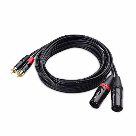 GetUSCart- Cable Matters Dual RCA to XLR Unbalanced Interconnect Cable ...