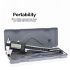 Picture of Neiko 01407A Electronic Digital Caliper Stainless Steel Body with Large LCD Screen | 0 - 6 Inches | Inch/Fractions/Millimeter Conversion,Silver/Black