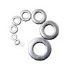 Picture of Sutemribor 304 Stainless Steel Flat Washers Set 580 Pieces, 9 Sizes - M2 M2.5 M3 M4 M5 M6 M8 M10 M12