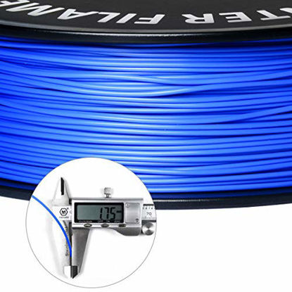 Picture of PLA Filament 1.75mm, Geeetech 3D Printer PLA Filament,1.75mm,1kg per Spool,Blue