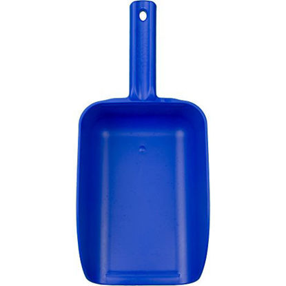 Picture of Remco 65003 Hand Scoop, Injection Molded, Polypropylene, Color-Coded, 1 Piece, 82 oz, Blue