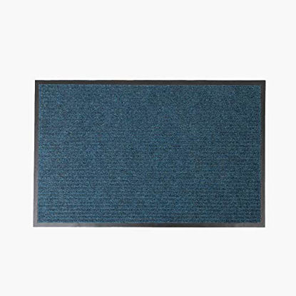 Picture of Notrax - 109S0035BU 109 Brush Step Entrance Mat, for Home or Office, 3' X 5' Slate Blue