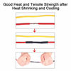 Picture of 3/16 Inch(4.8mm) 82 Ft XHF 3:1 Waterproof Heat Shrink Tubing Roll Marine Grade Adhesive Lined Heat Shrink Tube, Insulation Sealing Oil-Proof Wear-Resistant Black