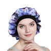 Picture of Premium Satin Bonnet Women Headwear Night Sleeping Cap Long Hair Styling Hat