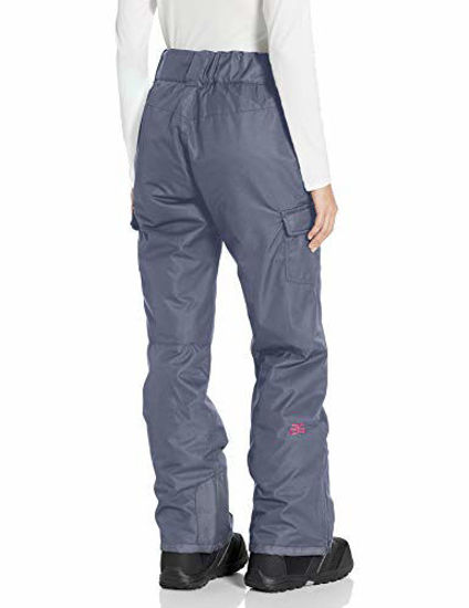 GetUSCart- Arctix Women's Snow Sports Insulated Cargo Pants, Steel, Small