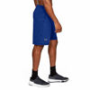 Picture of Under Armour Men's Raid 10-inch Workout Gym Shorts , Royal (400)/Steel , Small