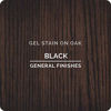 Picture of General Finishes Oil Base Gel Stain, 1 Pint, Black