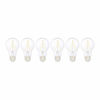 Picture of Amazon Basics 40W Equivalent, Clear, Daylight, Non-Dimmable, 10,000 Hour Lifetime, A19 LED Light Bulb | 6-Pack