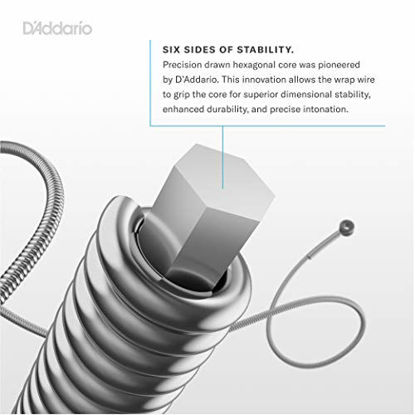 Picture of D'Addario NYXL0838 Nickel Wound Electric Guitar Strings, Extra Super Light, 8-38