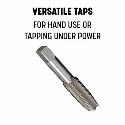 Picture of Drill America 1-3/8"-6 UNC High Speed Steel Taper Tap, (Pack of 1)