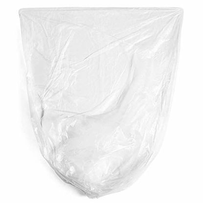 Picture of Aluf Plastics 20-30 Gallon Trash Bags - (Commercial 500 Pack) - Source Reduction Series Value High Density 13 Micron Gauge - Intended for Home, Office, Bathroom, Paper, Styrofoam