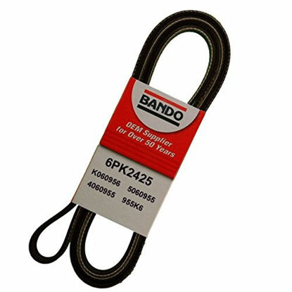 Picture of Bando USA 6PK2425 OEM Quality Serpentine Belt