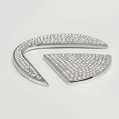 Picture of Bling Bling Car Steering Wheel Decorative Diamond Sticker Fit For Lexus, DIY Bling Car Steering Wheel Emblem Logo Badge For Women Bling Accessories for Lexus ES NX RX LS IS CT LX GS LC RC GS-F RC-F