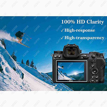 Picture of Z6II Z7II Top + Screen Protector Appliable for Nikon Z 7II / Z 6II Camera [2+2Pack], ULBTER 0.3mm 9H Hardness Z7 II Z6 II Tempered Glass Cover Anti-Scrach Anti-Fingerprint Anti-Bubble-3 Pack