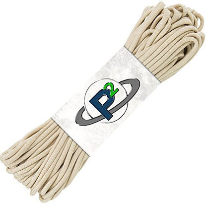 Picture of PARACORD PLANET Mil-Spec Commercial Grade 550lb Type III Nylon Paracord (Tan, 50 feet)