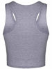 Picture of 4 Pieces Basic Crop Tank Tops Sleeveless Racerback Crop Sport Cotton Top for Women (Black, White, Dark Grey, Navy Blue, Small)