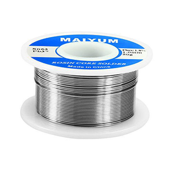LEAD-FREE 2.5% FLUX CORED ELECTRICAL SOLDER WIRE 50G - Solders & Fluxes - View #3