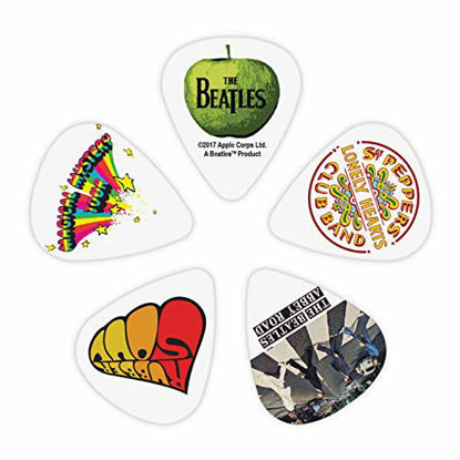 Picture of D'Addario Beatles Guitar Picks, Albums, 10 pack, Heavy