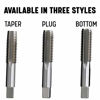 Picture of Drill America 5/8"-11 UNC High Speed Steel Left 4 Flute Bottoming Tap, (Pack of 1)