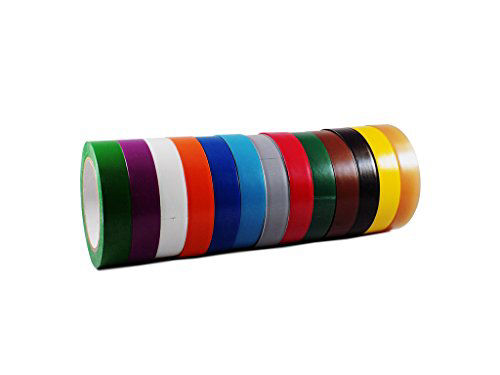 Red Vinyl Pinstriping Tape - 1/4" X 36 Yards, Conformable, Write-On, For Dance Floors & Safety Marking - View #10