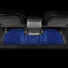 Picture of Universal Fit 3-Piece Set Metallic Design Car Floor Mat-Heavy Duty All Weather with Rubber Backing (Navy Blue)