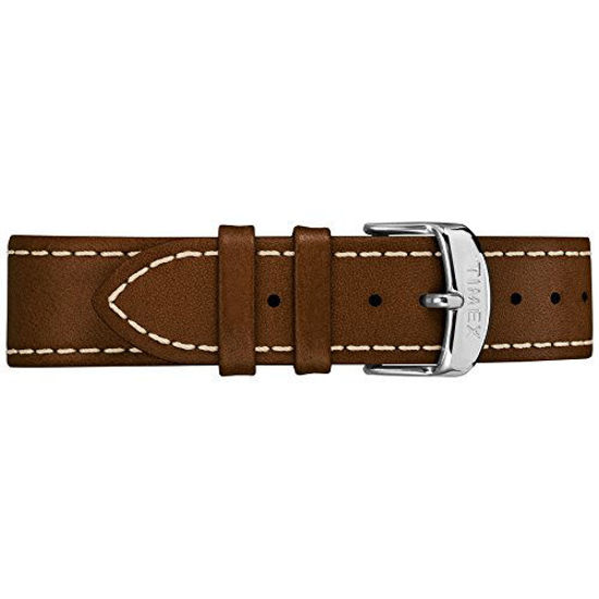 Picture of Timex Men's TW2R42400 Weekender 40mm Brown/Cream Two-Piece Leather Strap Watch
