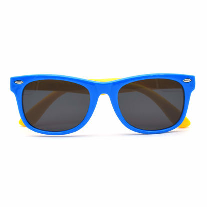 Picture of JUSLINK Toddler Sunglasses, Polarized Flexible Kids Sunglasses for Girls Boys and Baby Age 2 to 10