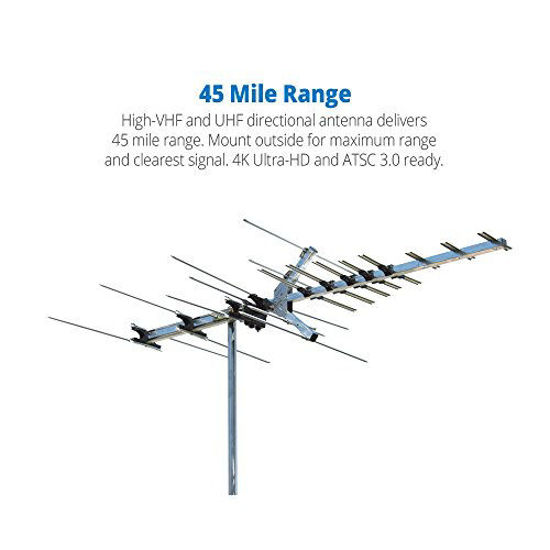 GetUSCart Winegard Platinum Series HD7694P Long Range TV Antenna