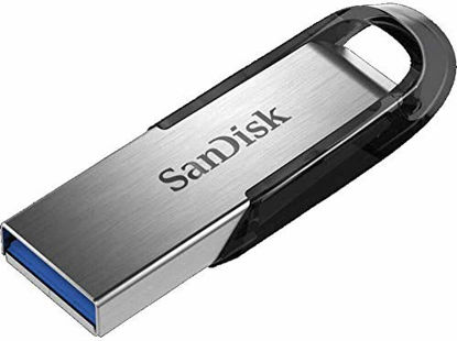 Picture of SanDisk 16GB Ultra Flair USB 3.0 Flash Drive - SDCZ73-016G-G46, Black