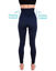 Picture of Homma Activewear Thick High Waist Tummy Compression Slimming Body Leggings Pant (Large, Navy)