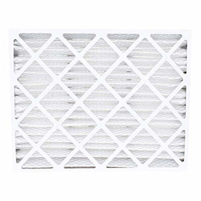 Picture of FilterBuy 20x25x5 Grille Honeywell FC40R1011, FC35A1050 Compatible Pleated AC Furnace Air Filters (MERV 13, AFB Platinum). 4 Pack.