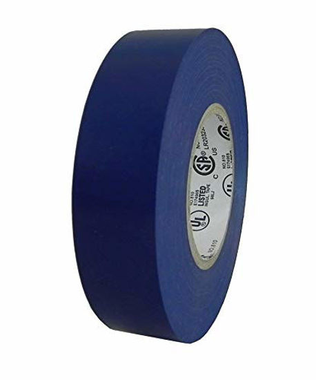 Picture of T.R.U. EL-766AW Blue General Purpose Electrical Tape 3/4" (W) x 66' (L) UL/CSA listed core. Utility Vinyl Synthetic Rubber Electrical Tape - Suitable for Use At No More Than 600V and 80 Celsius.