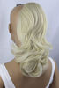 Picture of PRETTYSHOP 14" Hair Piece Pony Tail Clip On Extension Voluminous Wavy Heat-Resisting Light blonde # 613C H134