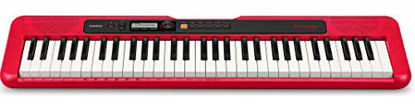 Picture of Casio CT-S200RD 61-Key Premium Keyboard Package with Headphones, Stand, Power Supply, 6-Foot USB Cable and eMedia Instructional Software, Red (CAS CTS200RD EPA)
