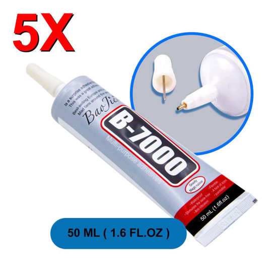 MMOBIEL B-7000 50ML Multipurpose High for Industrial Super Glue Semi Fluid  Transparent Adhesive 50 ml 1.68 fl.oz