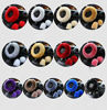 Picture of 3Pcs Set Womens Winter Fashion Wool Fur Soft Furry Steering Wheel Covers Blue Fluffy Handbrake Cover Gear Shift Cover Fuzz Warm Non-slip Car Decoration Long Hair
