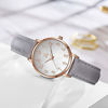 Picture of SHENGKE Women Watches Leather Band Luxury Quartz Watches Girls Ladies Wristwatch Relogio Feminino (9005-GY)