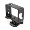 Picture of SOONSUN Frame Mount Housing Case with Basic Buckle and Long Thumb Bolt Screw for GoPro Hero 3 3+ 4 Camera and All Slots Fully Accessible-Black